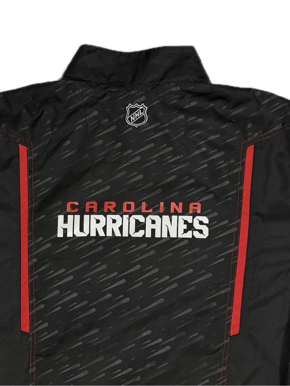 Reebok NHL Carolina Hurricanes Center Ice Kinetic Fit Zip Windbreaker Men Medium